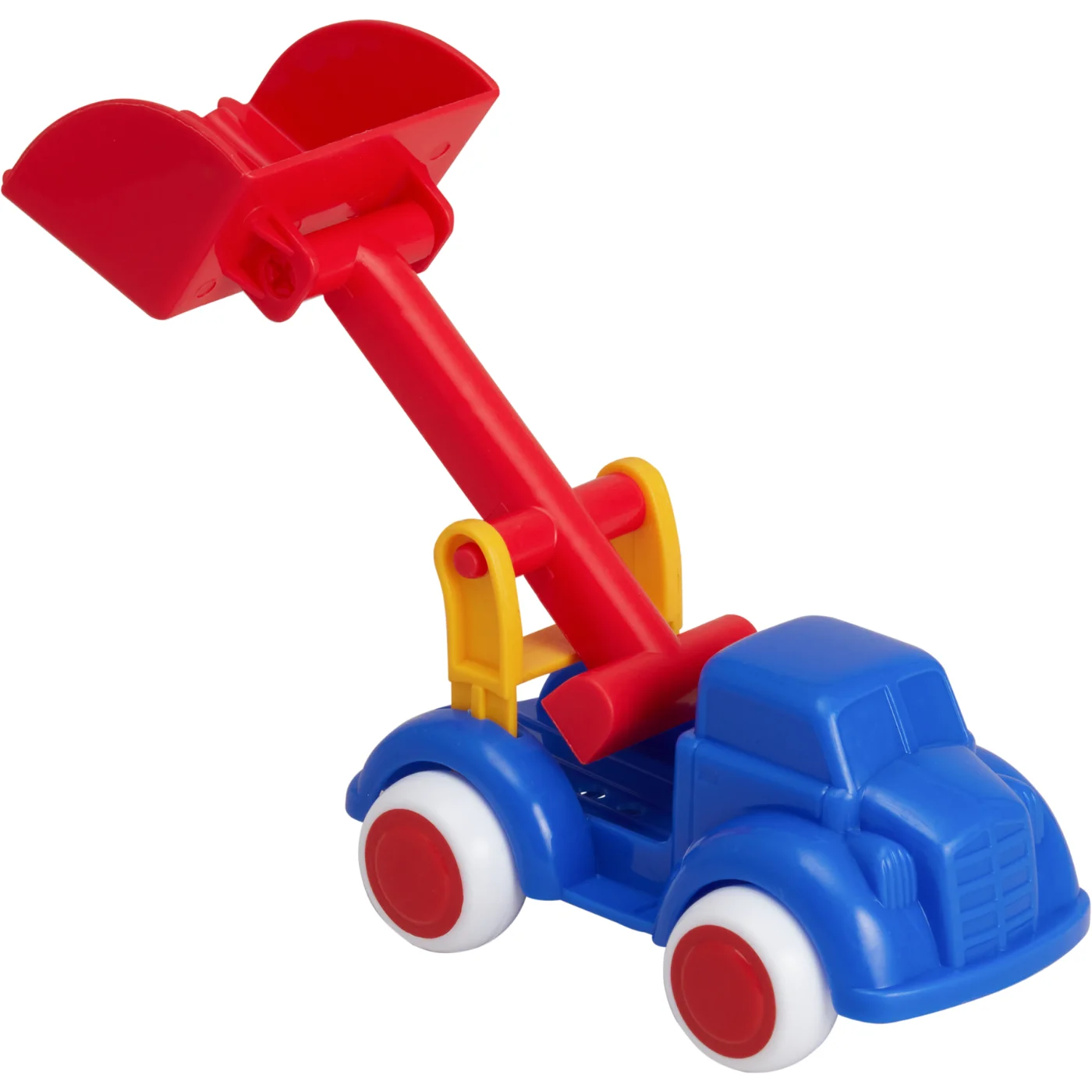 Läs mer om Lastbil med skopa - Blå - Maxi - Viking Toys - 14 cm