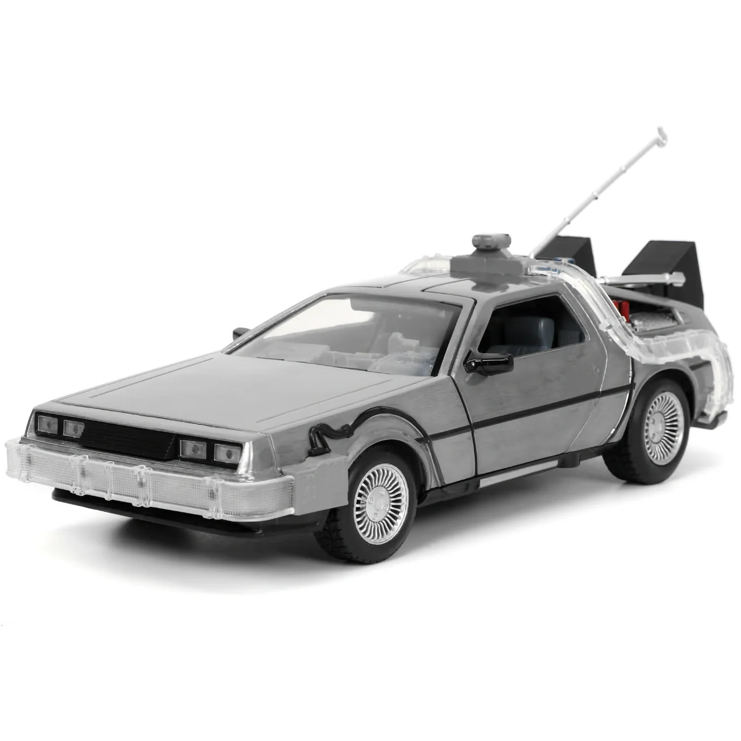 DeLorean DMC-12 - Time Machine - Back to the Future - Jada Toys - 1:24