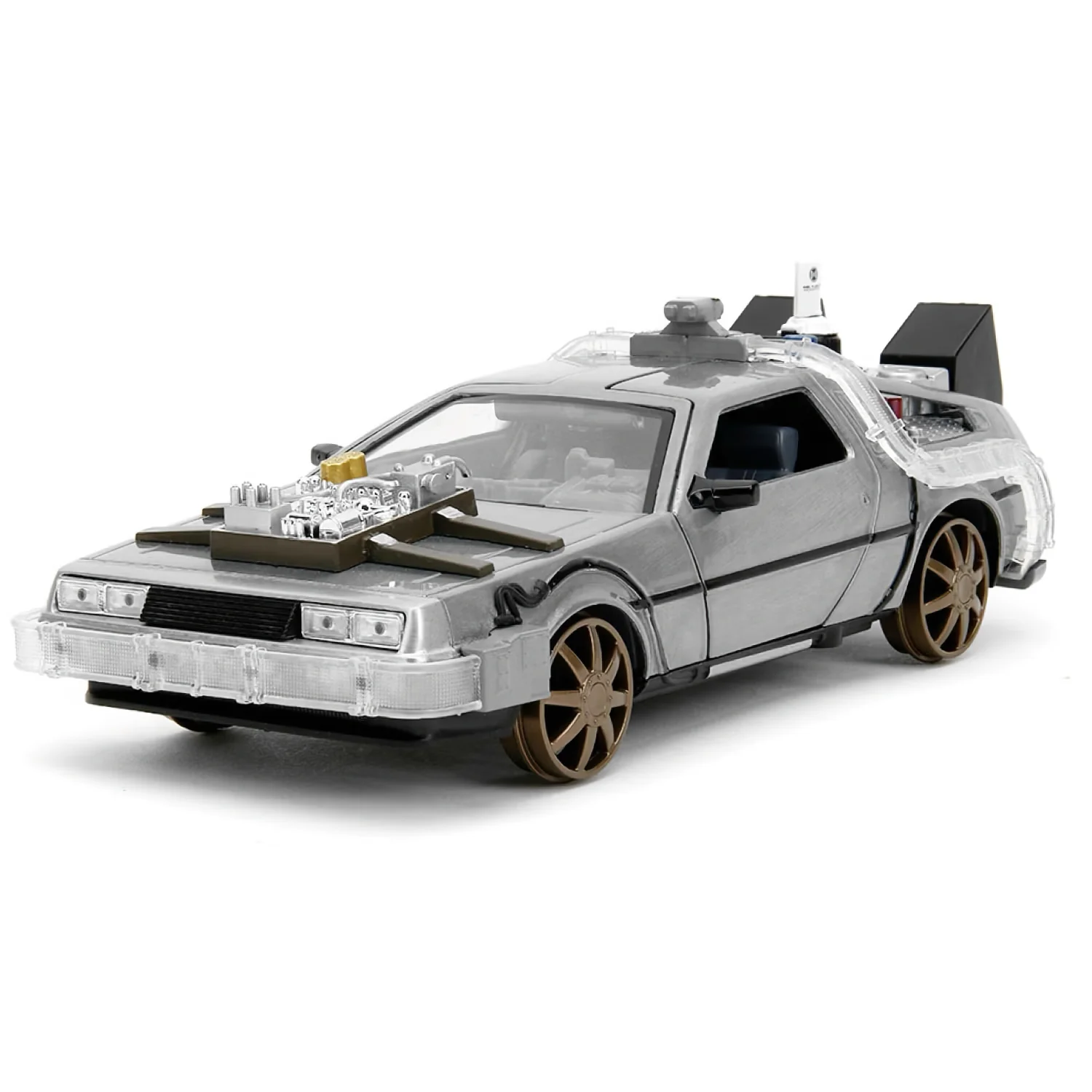 DeLorean DMC-12 - Time Machine - Back to the Future 3 - Jada Toys - 1:24