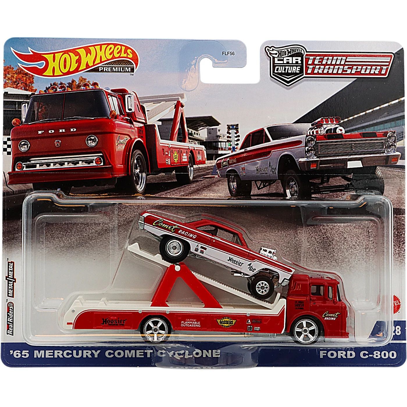 65 Mercury Comet Cyclone + Ford C-800 - Hot Wheels