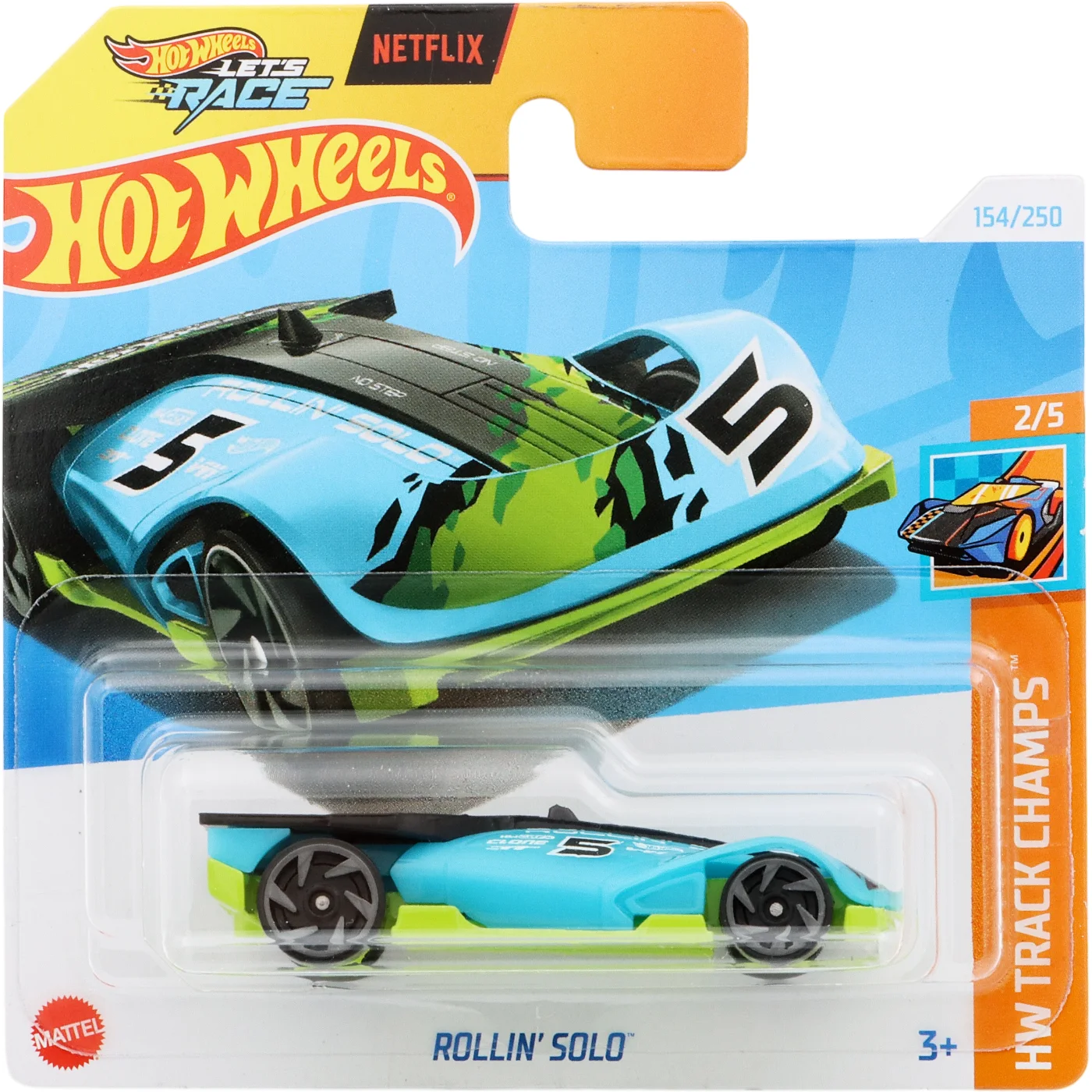 Läs mer om Rollin Solo - HW Track Champs - Hot Wheels