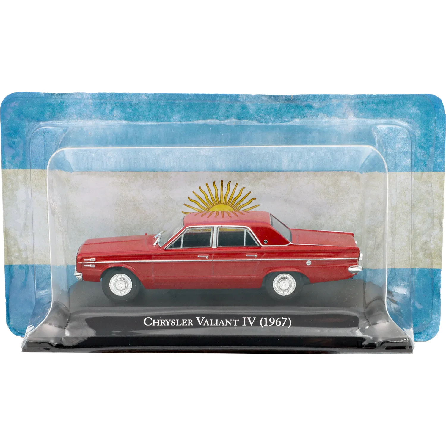 Chrysler Valiant IV - 1967 - Röd - Magazine Models - 1:43