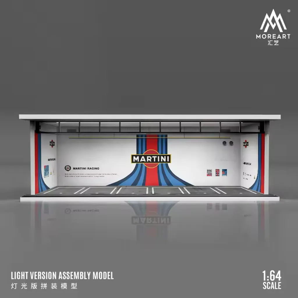 Martini Parking Garage - LED-belysning - 1:64