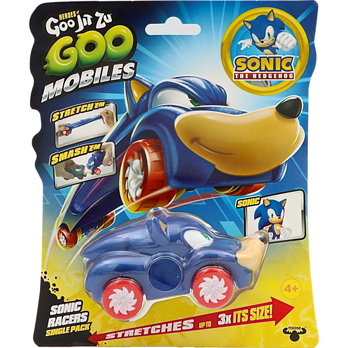 Sonic - Sonic the Hedgehog - Goo Jit Zu - 11-35 cm