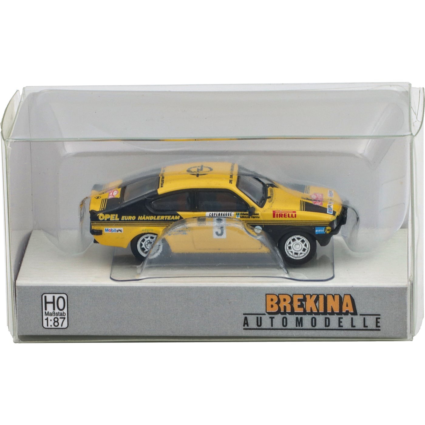 Opel Kadett C GT/E – #3 Monte Carlo 1976 – Brekina – 1:87