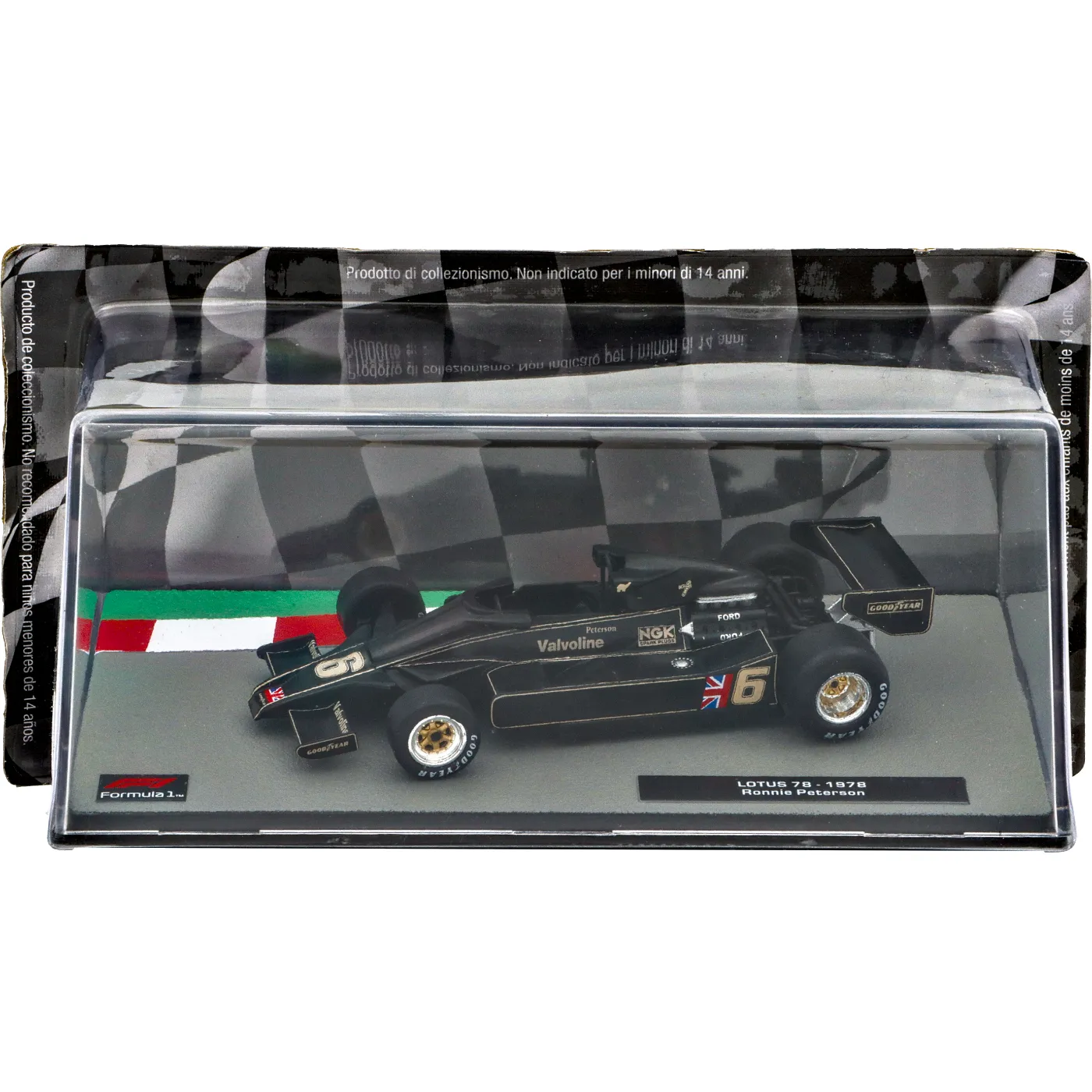 Läs mer om Lotus 78 - 1978 - Ronnie Peterson - Altaya - 1:43