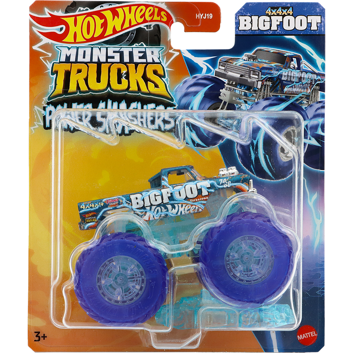 Bigfoot 4x4x4 - Power Smashers - Monster Truck - Hot Wheels