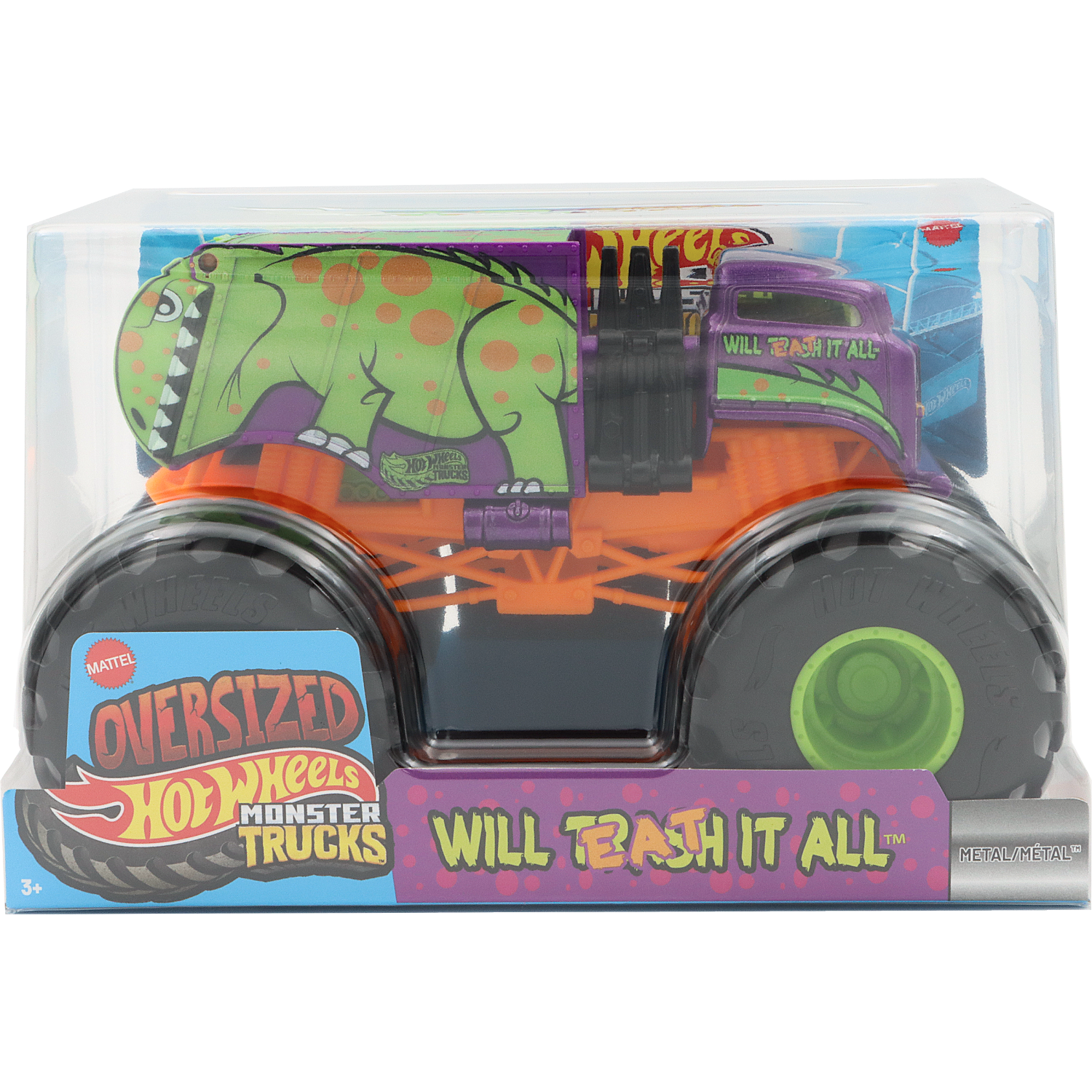 Will Eat It All - Hot Wheels Monster Trucks Oversized - 20 cm