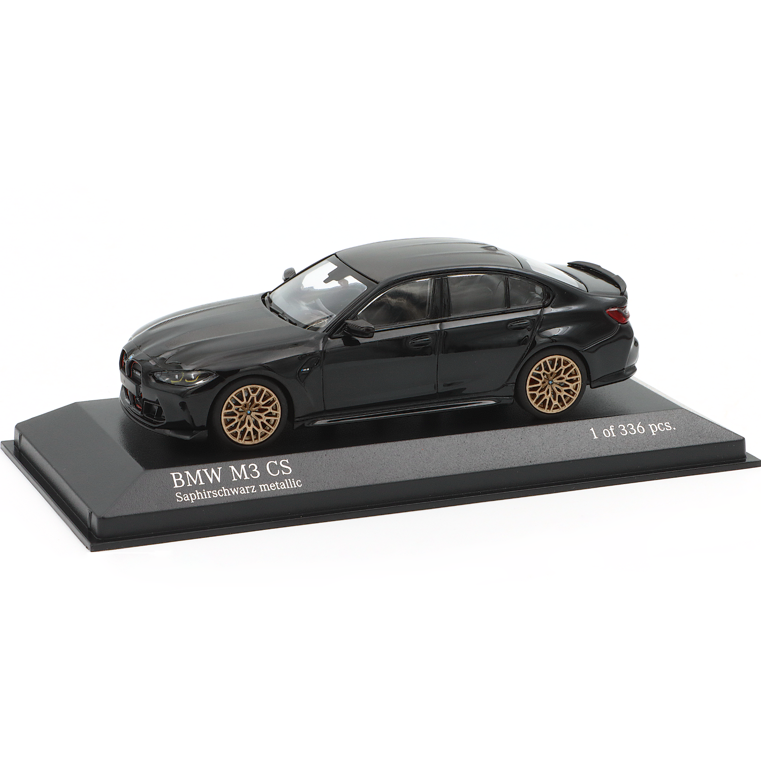 BMW M3 CS - 2023 - Svart - Minichamps - 1:43