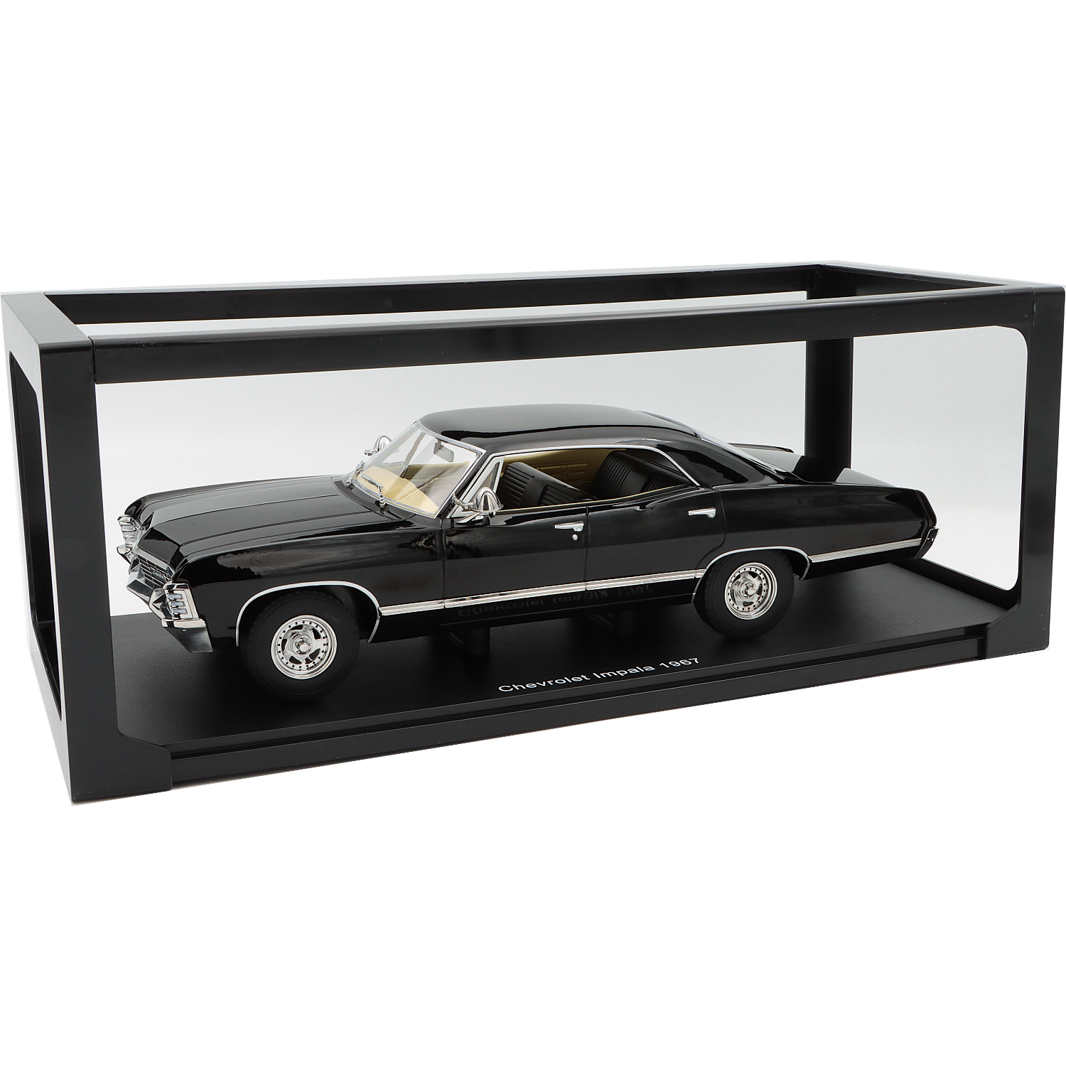 Chevrolet Impala - Svart - 1967 - Modelcar Group - 1:18