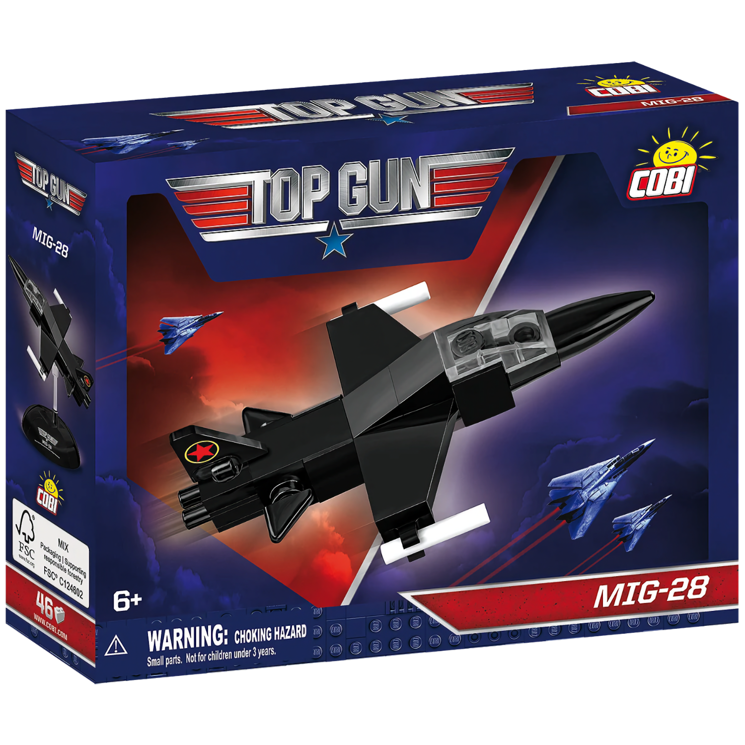 MIG-28 - Top Gun - Byggklossar - 5924 - COBI - 1:300