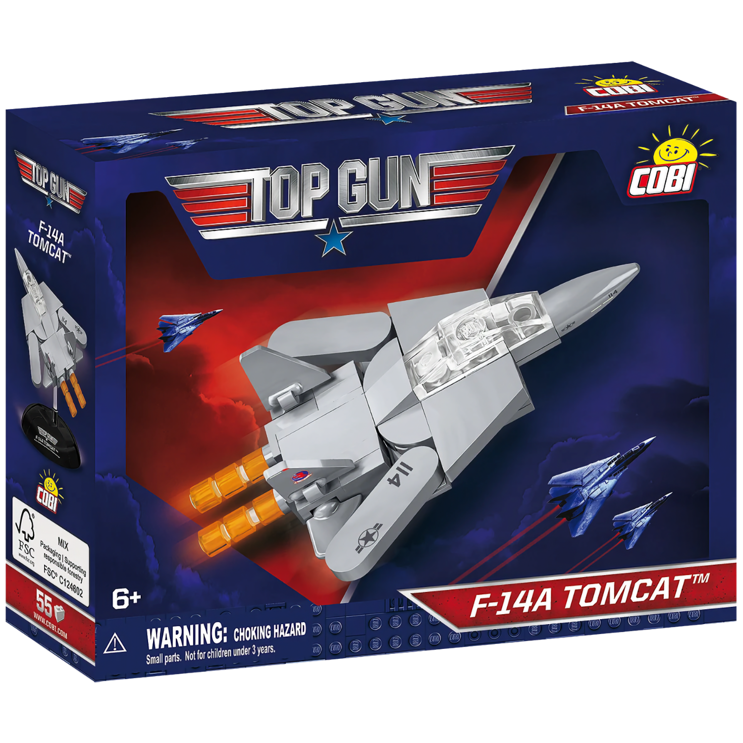 F-14A Tomcat - Top Gun - Byggklossar - 5923 - COBI - 1:300