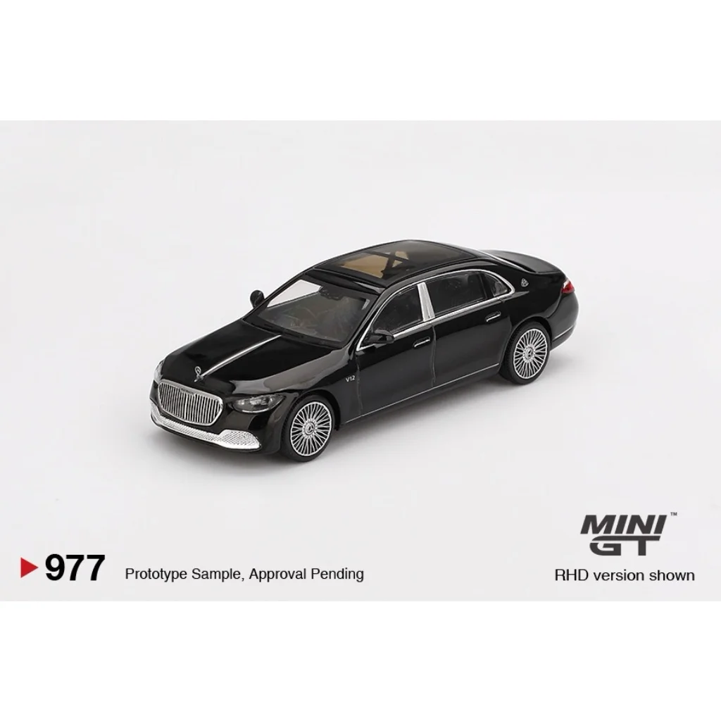 Mercedes-Maybach S 680 - Svart - Mini GT - 1:64