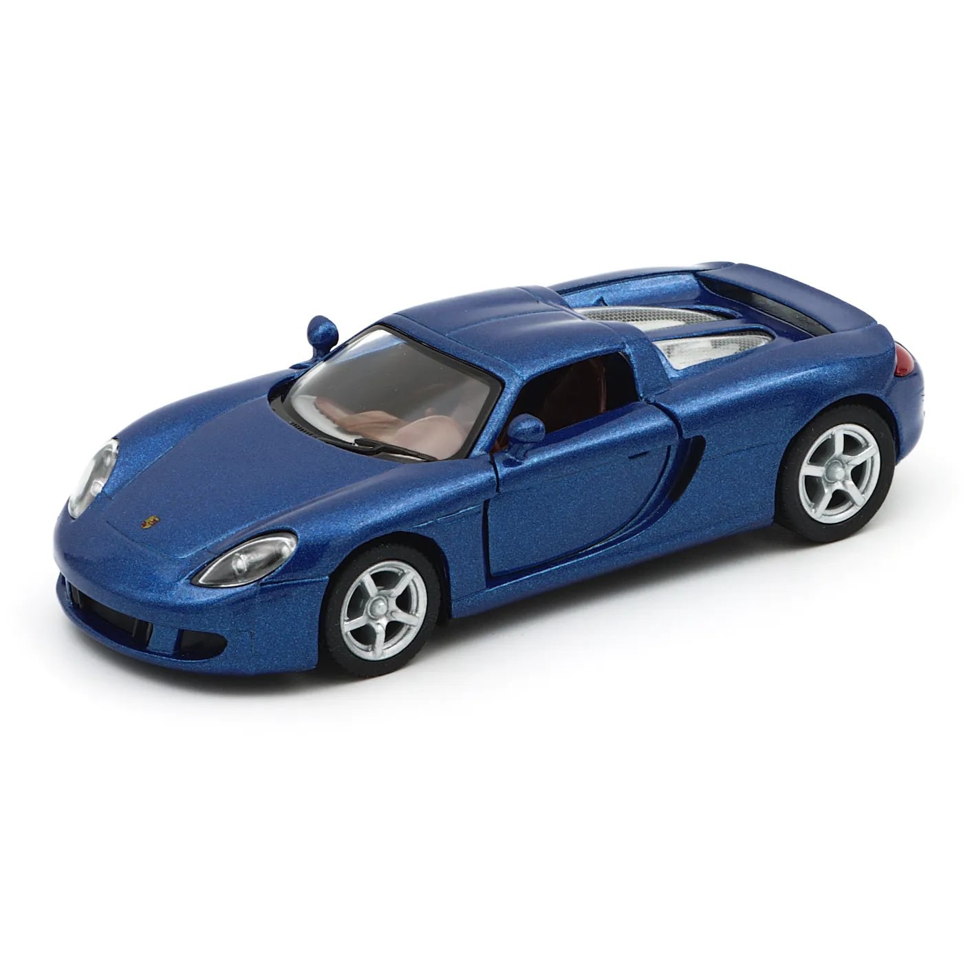 Porsche Carrera GT – Blå – Kinsmart – 12 cm