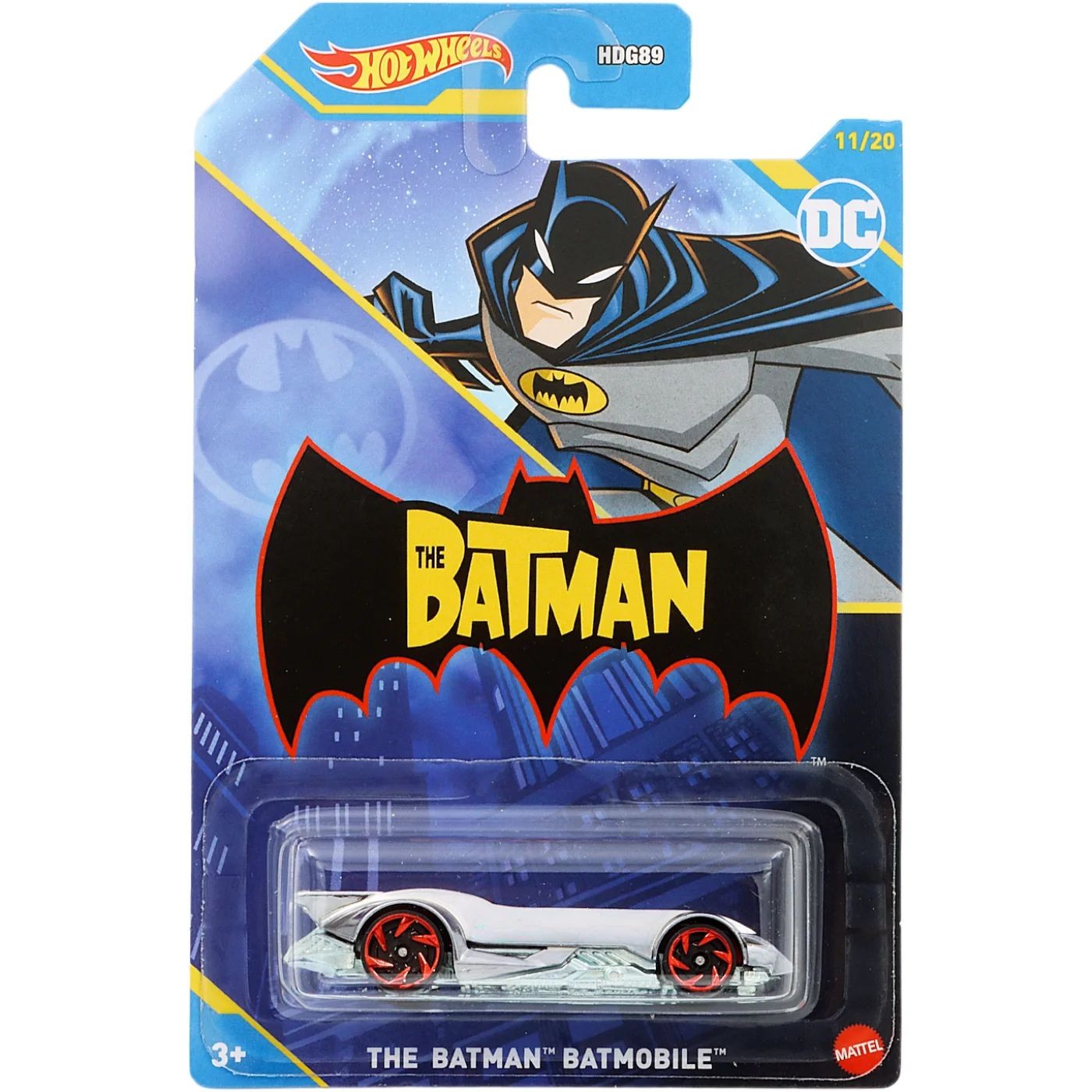 Läs mer om The Batman Batmobile - Batman - 11/20 - Hot Wheels