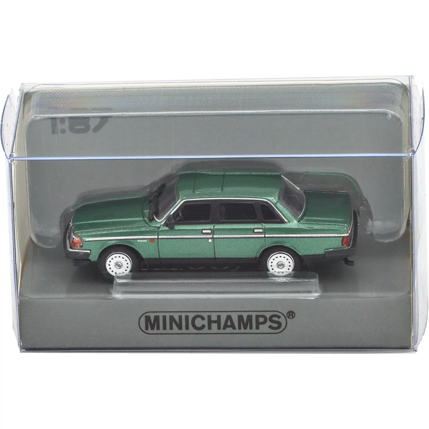 Volvo 240 GL - 1986 - Grönmetallic - Minichamps - 1:87