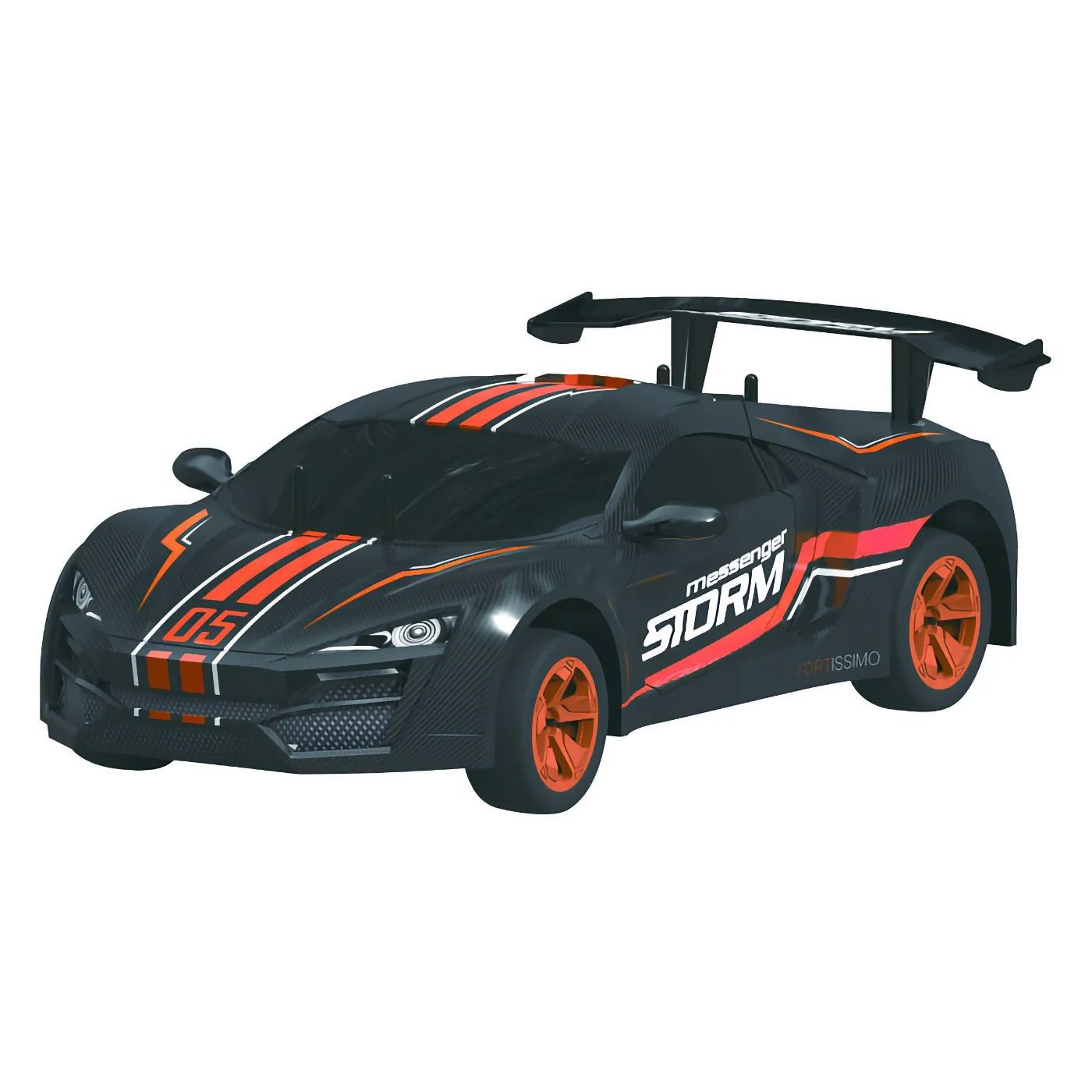 Cheetah Drift Racer – Radiostyrd driftbil – Wonky Cars – Orange