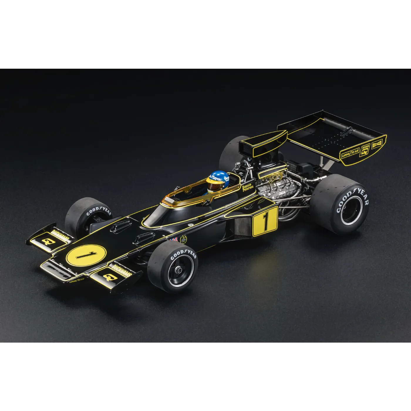 Lotus 72E - Ronnie Peterson Monaco 74 - GP Replicas - 1:18