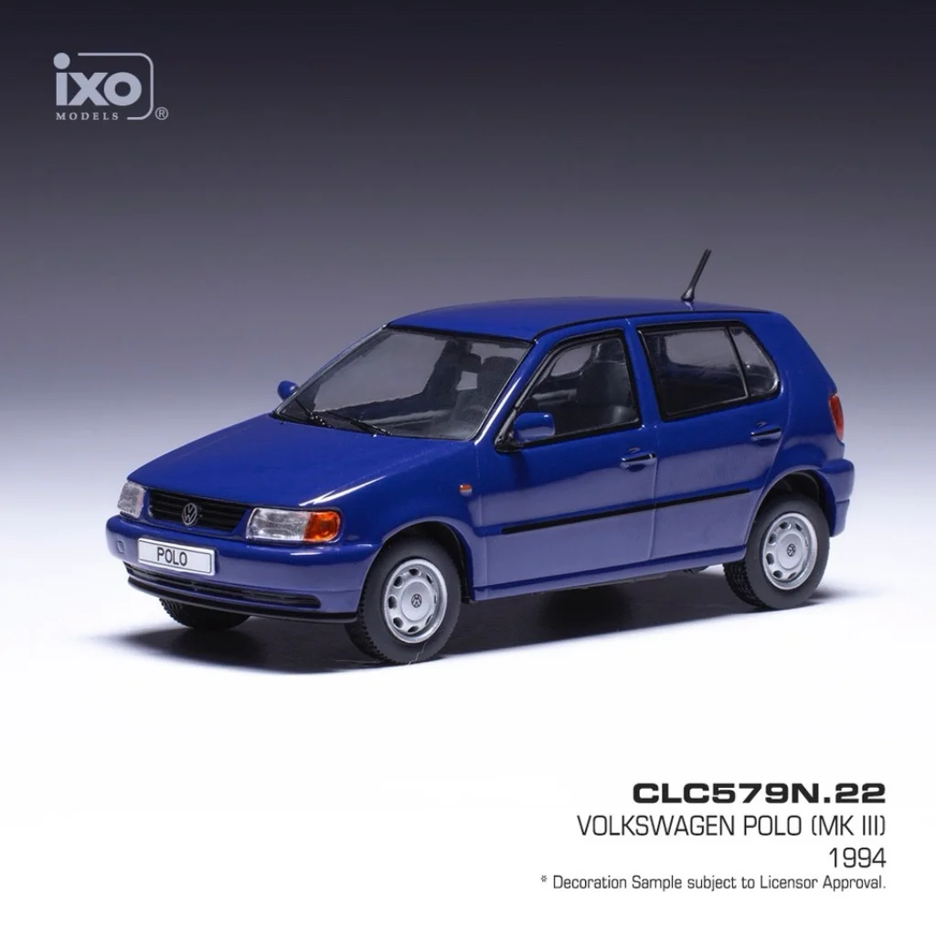 Volkswagen Polo (MK III) - 1994 - Blå - Ixo Models - 1:43