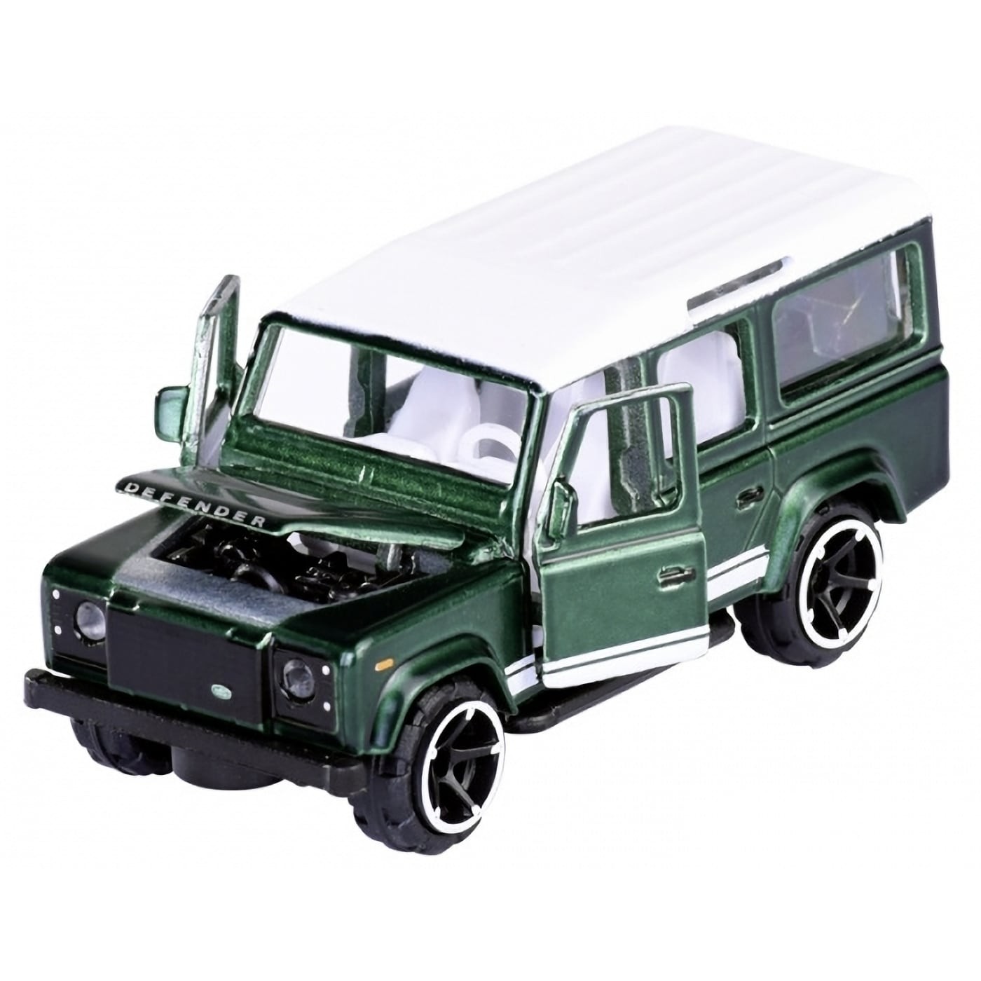 Läs mer om Land Rover Defender 110 - Grön - Deluxe Cars - Majorette