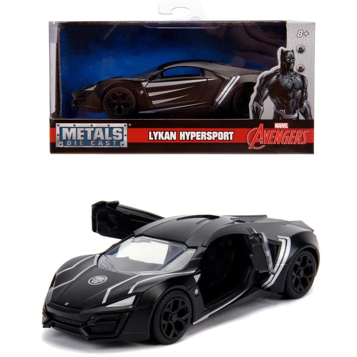 Black Panther – Lykan Hypersport – Jada Toys – 1:32