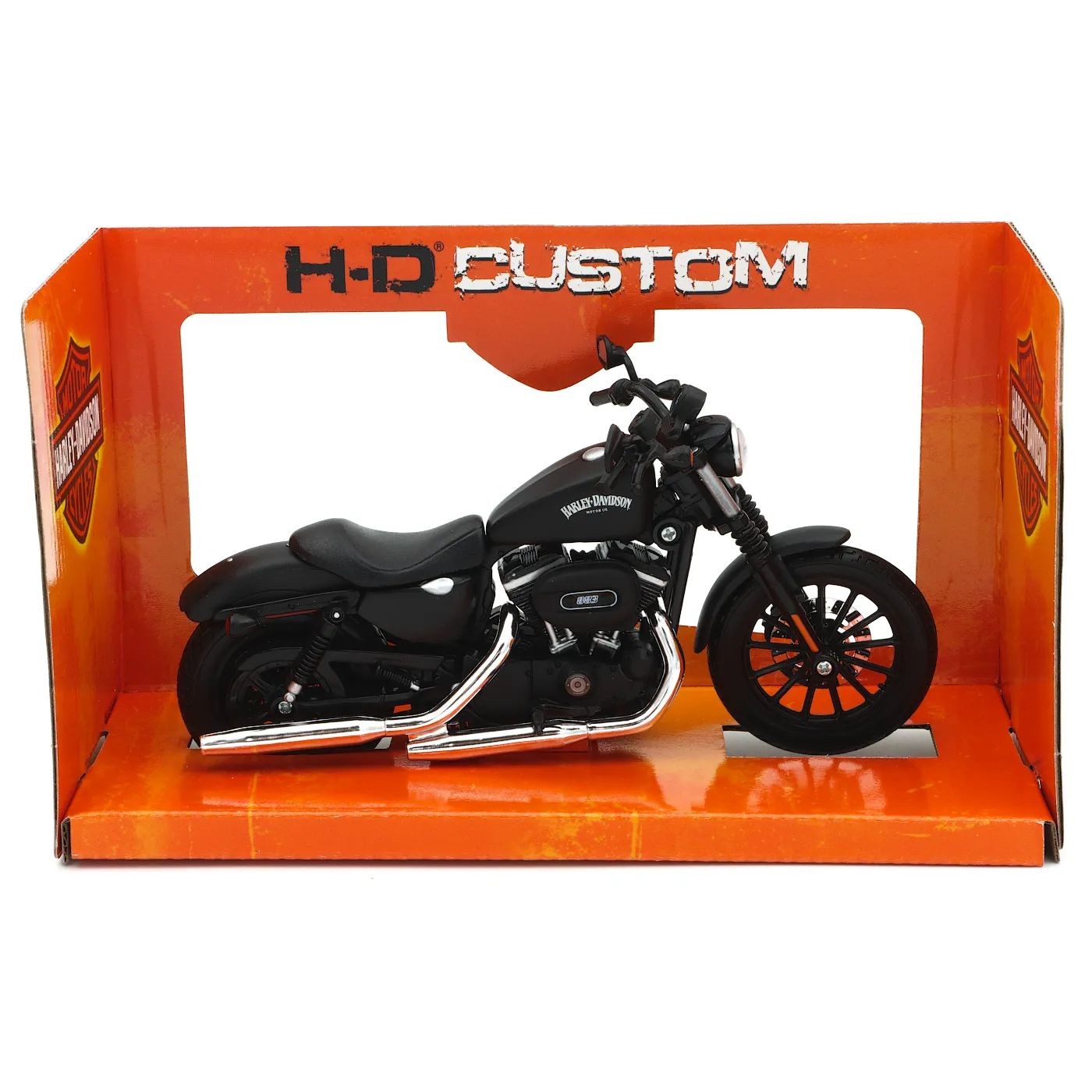 2014 Sportster Iron 883 – Harley – Svart – Maisto – 1:12