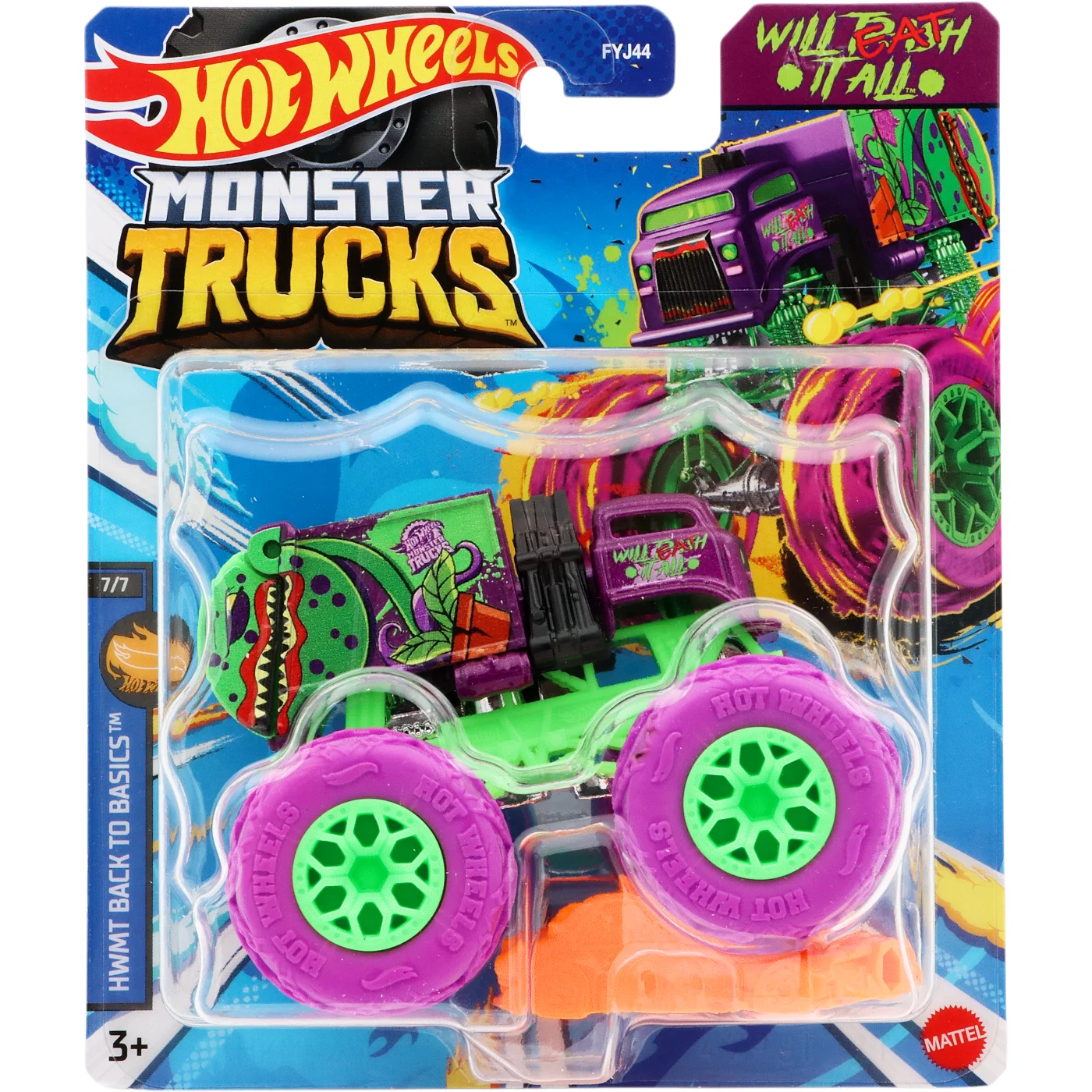 Will Eat It All – HWMT Back to Basics – Monster Trucks – HW
