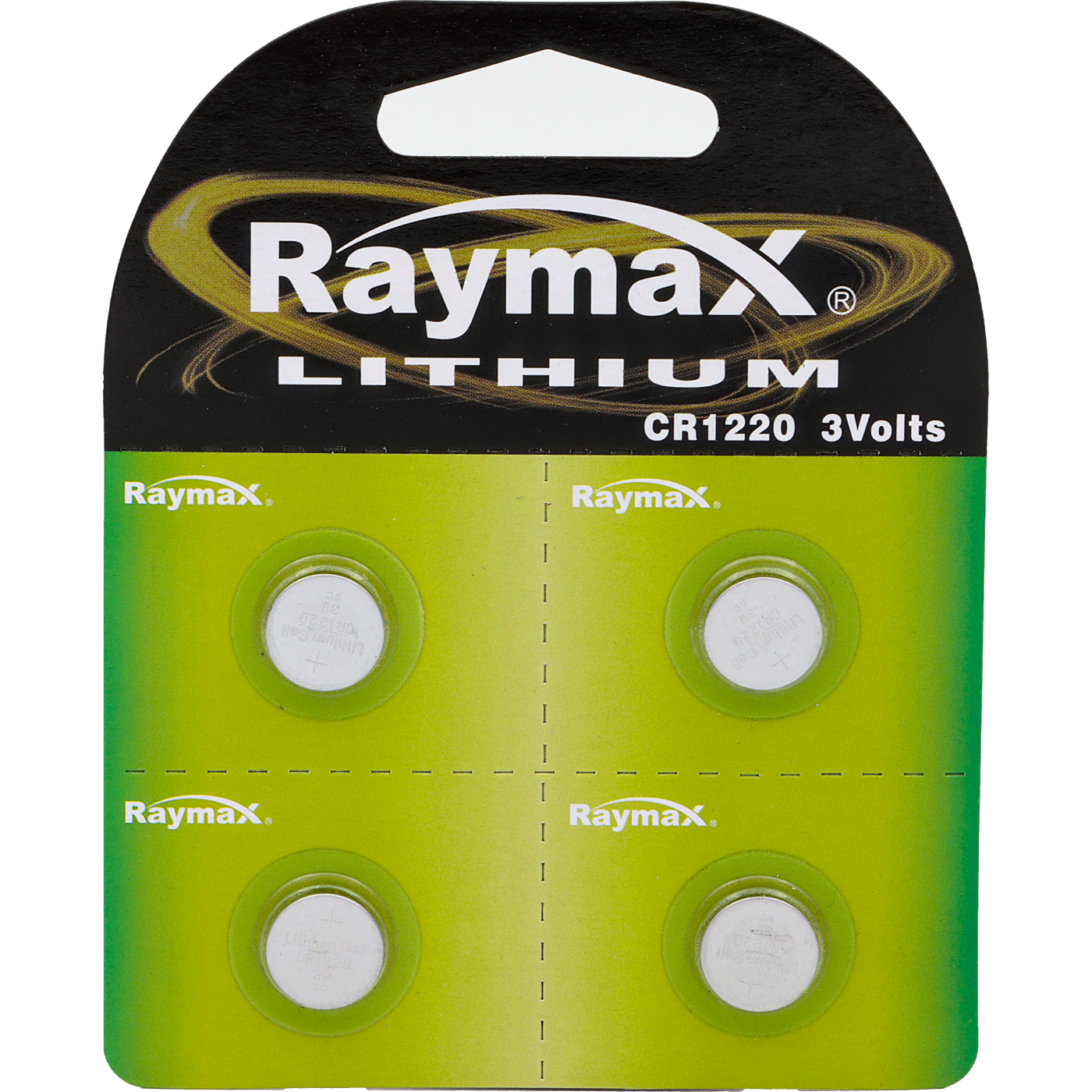 Batterier CR1220 (4-pack) - 3V - Lithium - Raymax