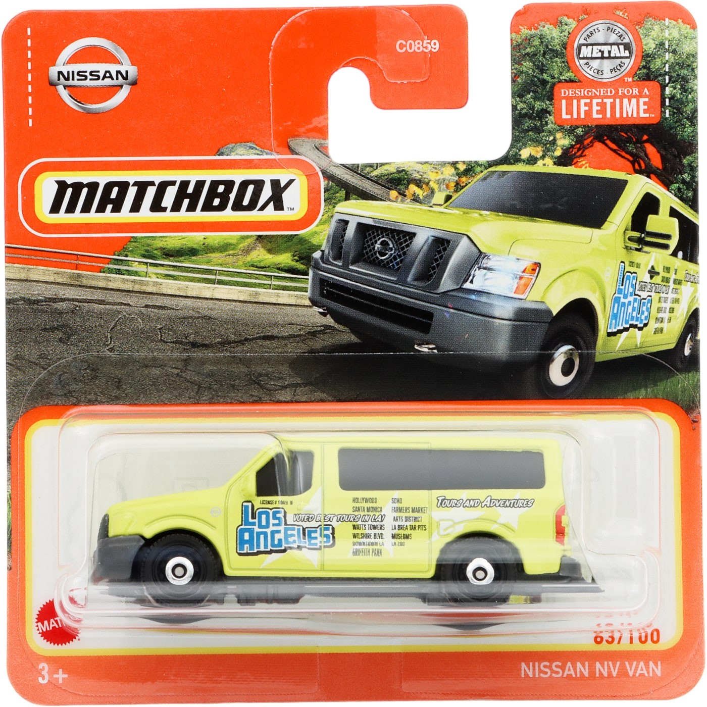 Nissan NV VAN – Limegrön – Matchbox