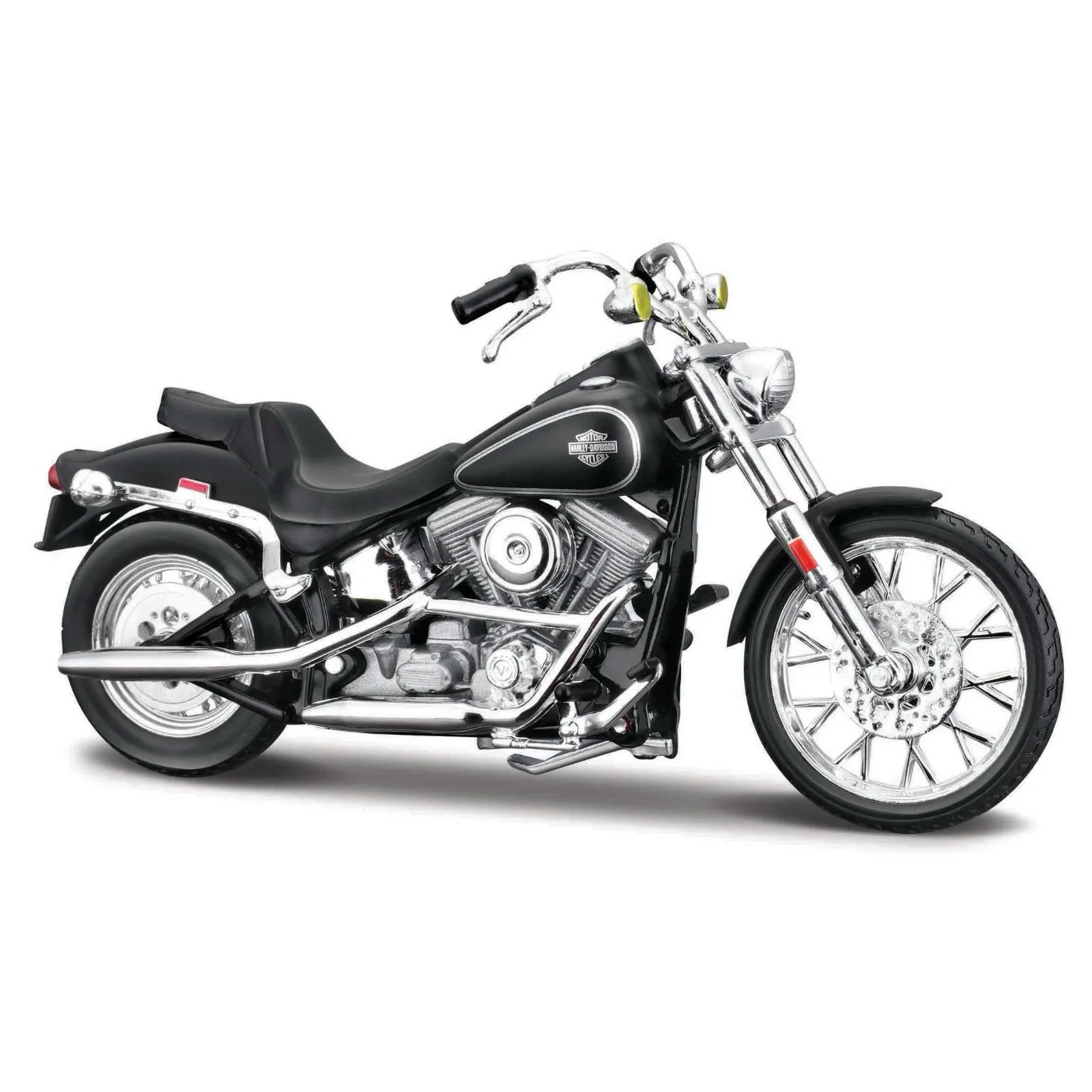 1984 FXST Softail - Harley-Davidson - Svart - Maisto - 1:18