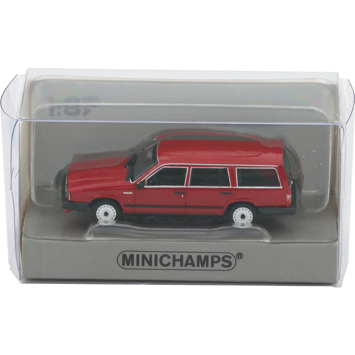 Läs mer om Volvo 740 GL Kombi - 1986 - Röd - Minichamps - 1:87