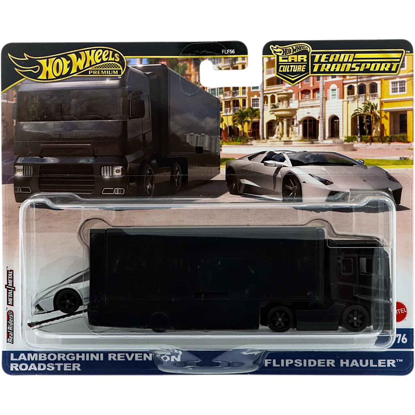 Lamborghini Reventón Roadster + Flipsider Hauler - HW