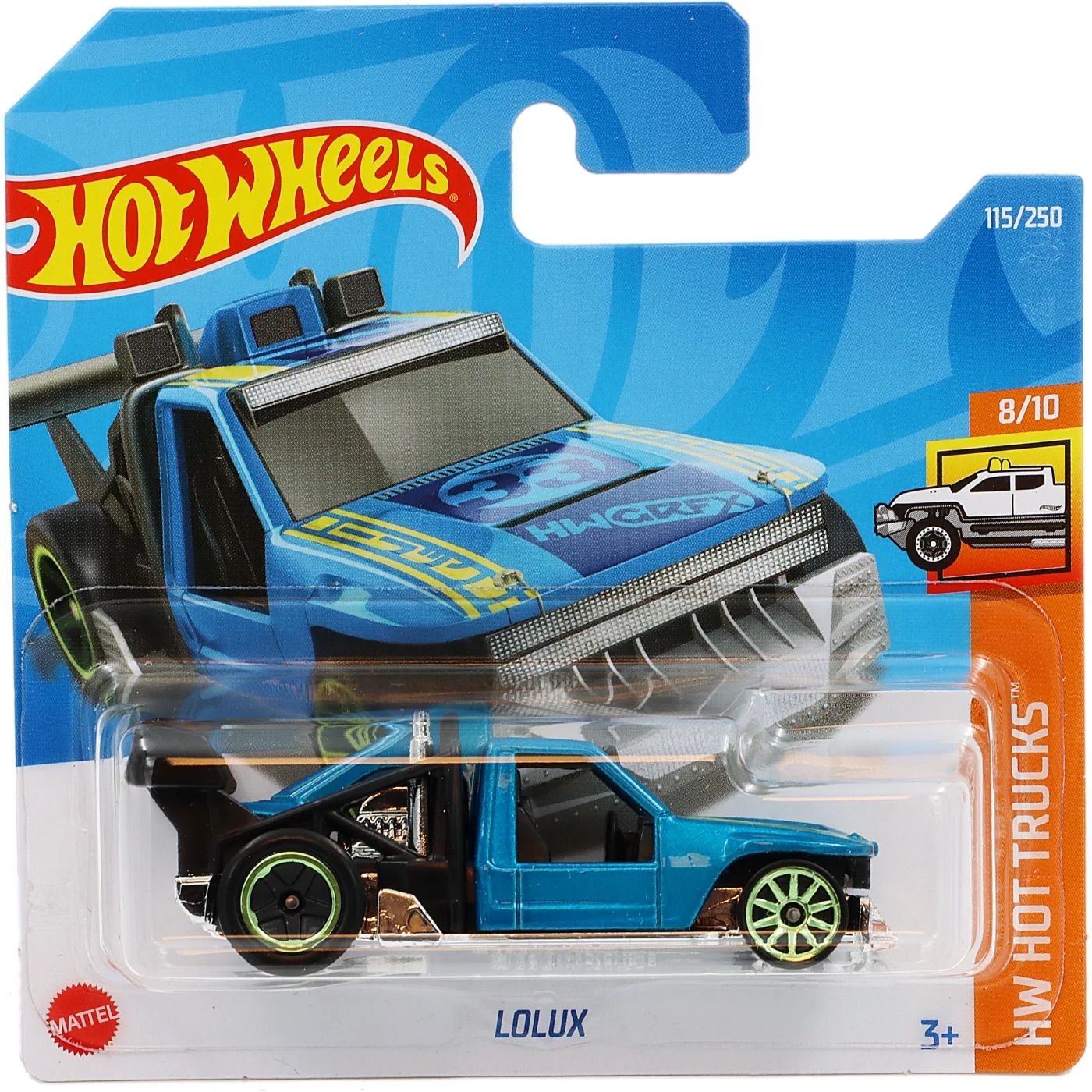 Läs mer om Lolux - Blå - Hot Wheels