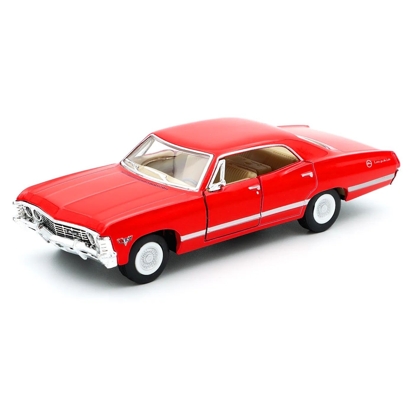 1967 Chevrolet Impala – Kinsmart – 1:43 – Röd