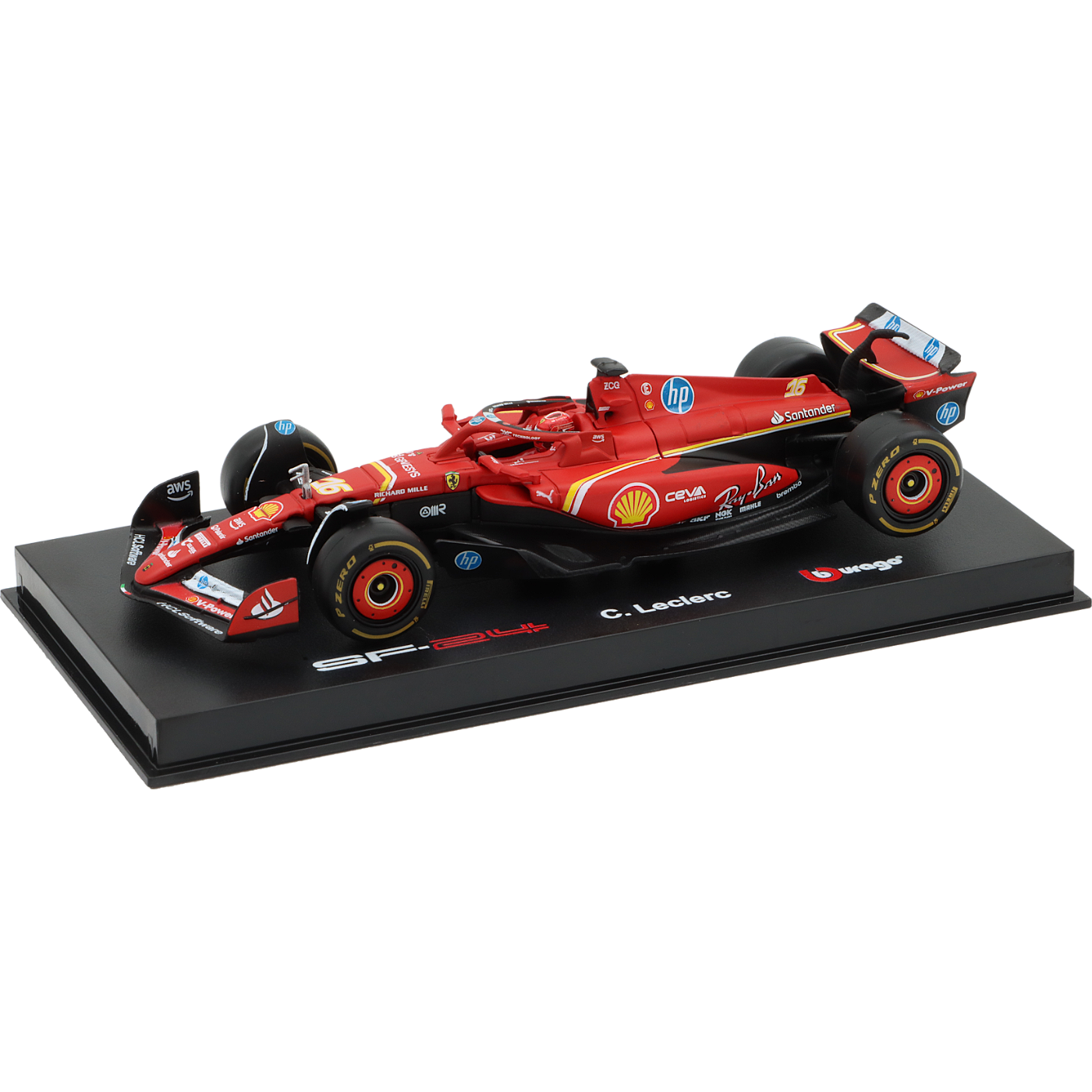 Ferrari SF-24 - 2024 - #16 Charles Leclerc - Bburago - 1:43