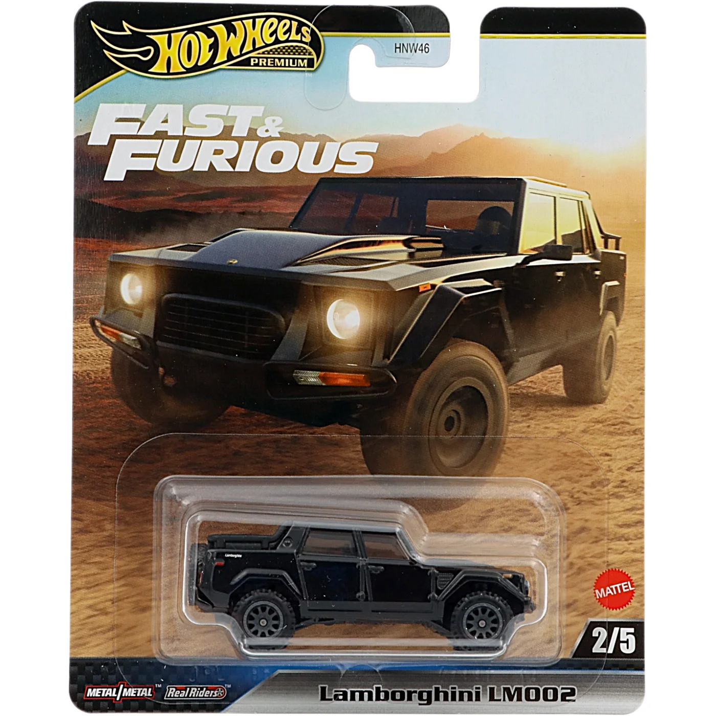 Lamborghini LM002 - Svart - Fast & Furious - Hot Wheels