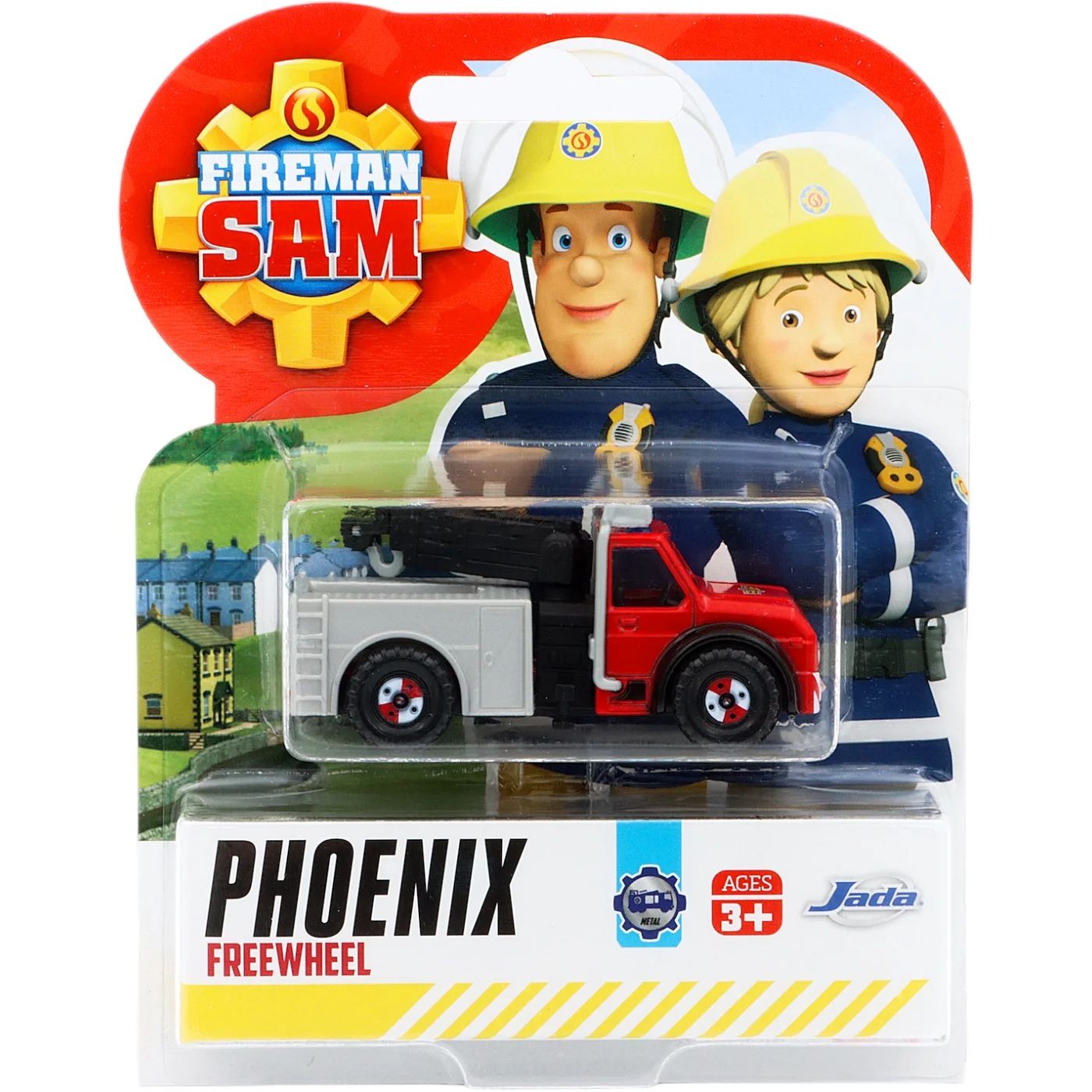 Läs mer om Phoenix - Brandbil / Kranbil - Brandman Sam - Jada Toys