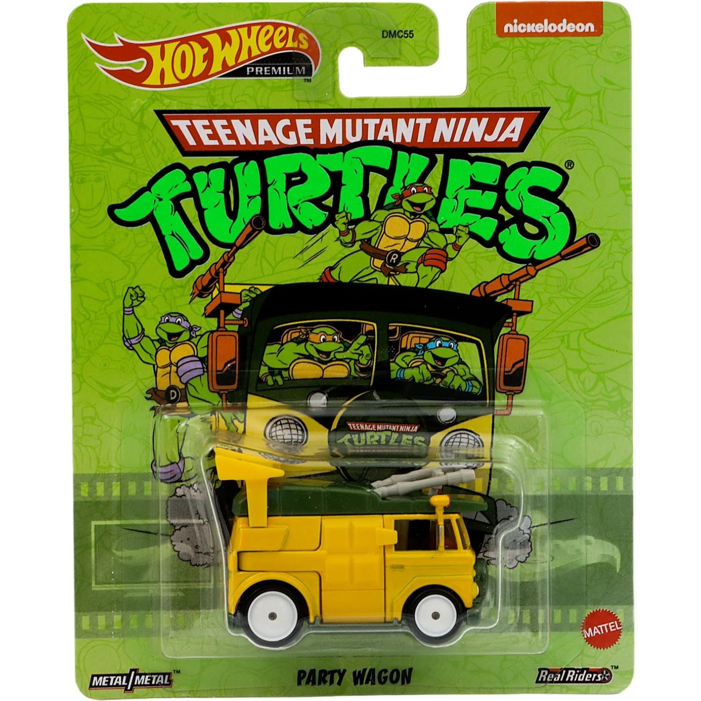 Läs mer om Party Wagon - Turtles - Hot Wheels