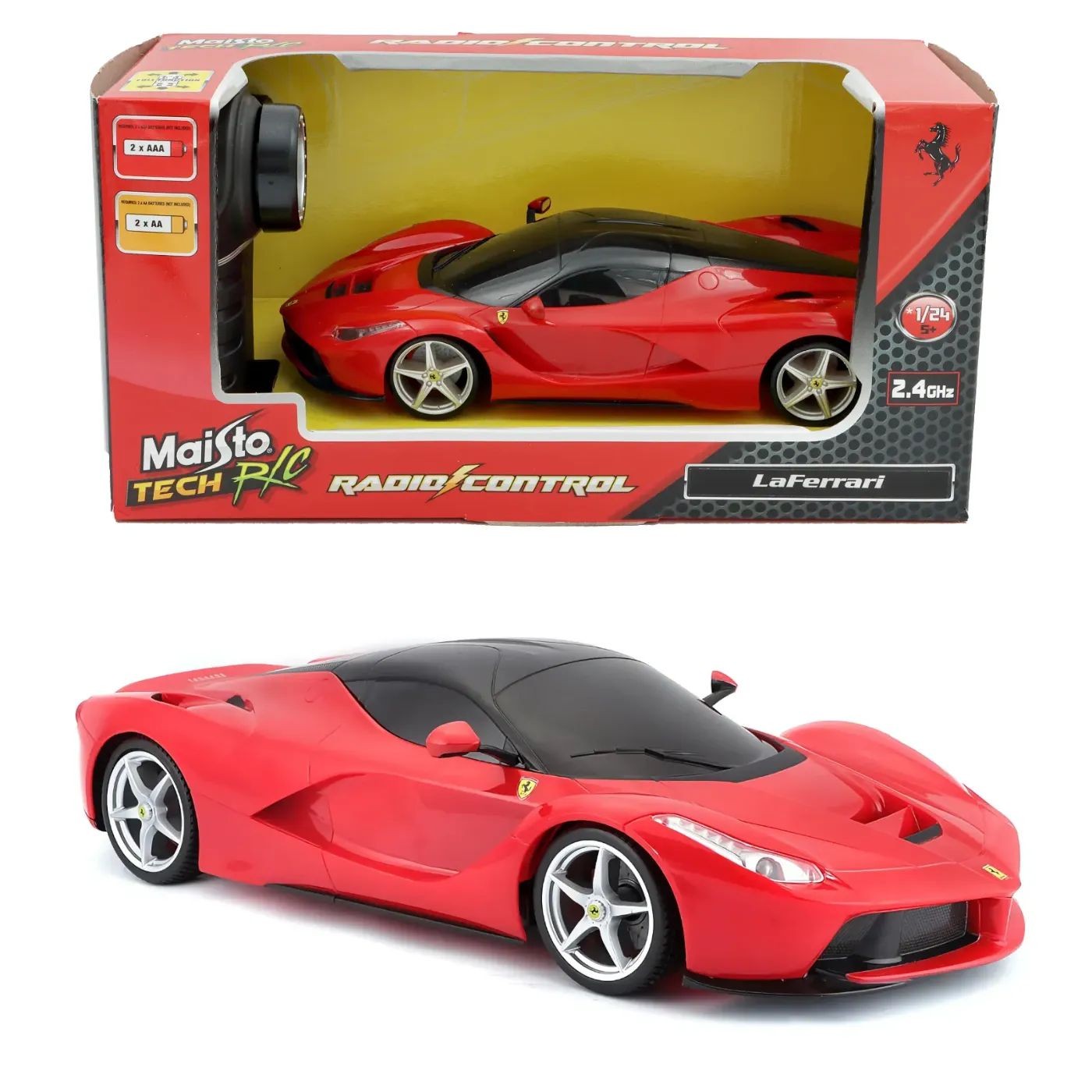 Ferrari LaFerrari – Röd – R/C – Maisto – 1:24