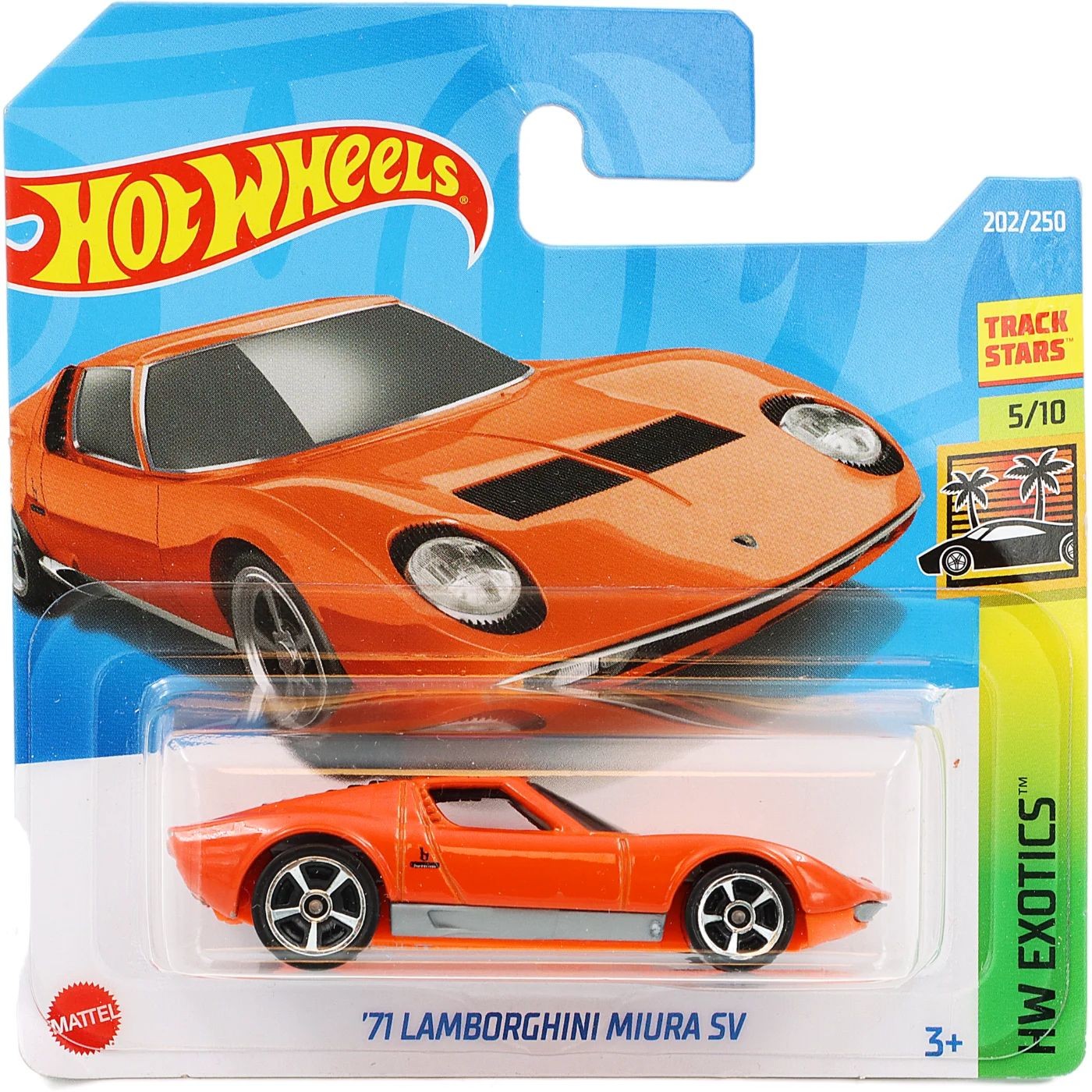 71 Lamborghini Miura SV – Orange – Hot Wheels