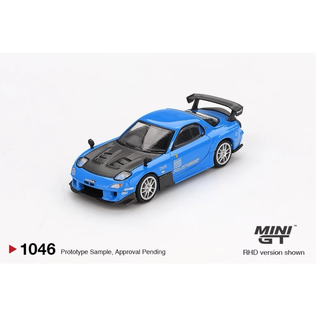 Mazda RX-7 RE-Amemiya 20B NA 3ROTOR-7 "Ama-san Go" - 1046 - Mini GT