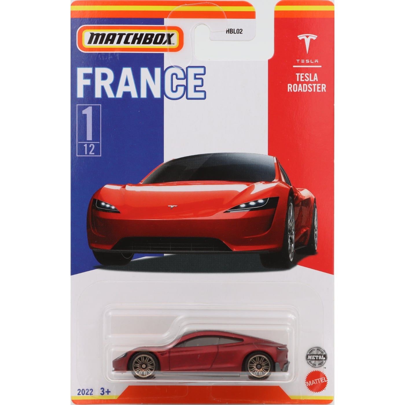 Läs mer om Tesla Roadster 2020 - France - Matchbox